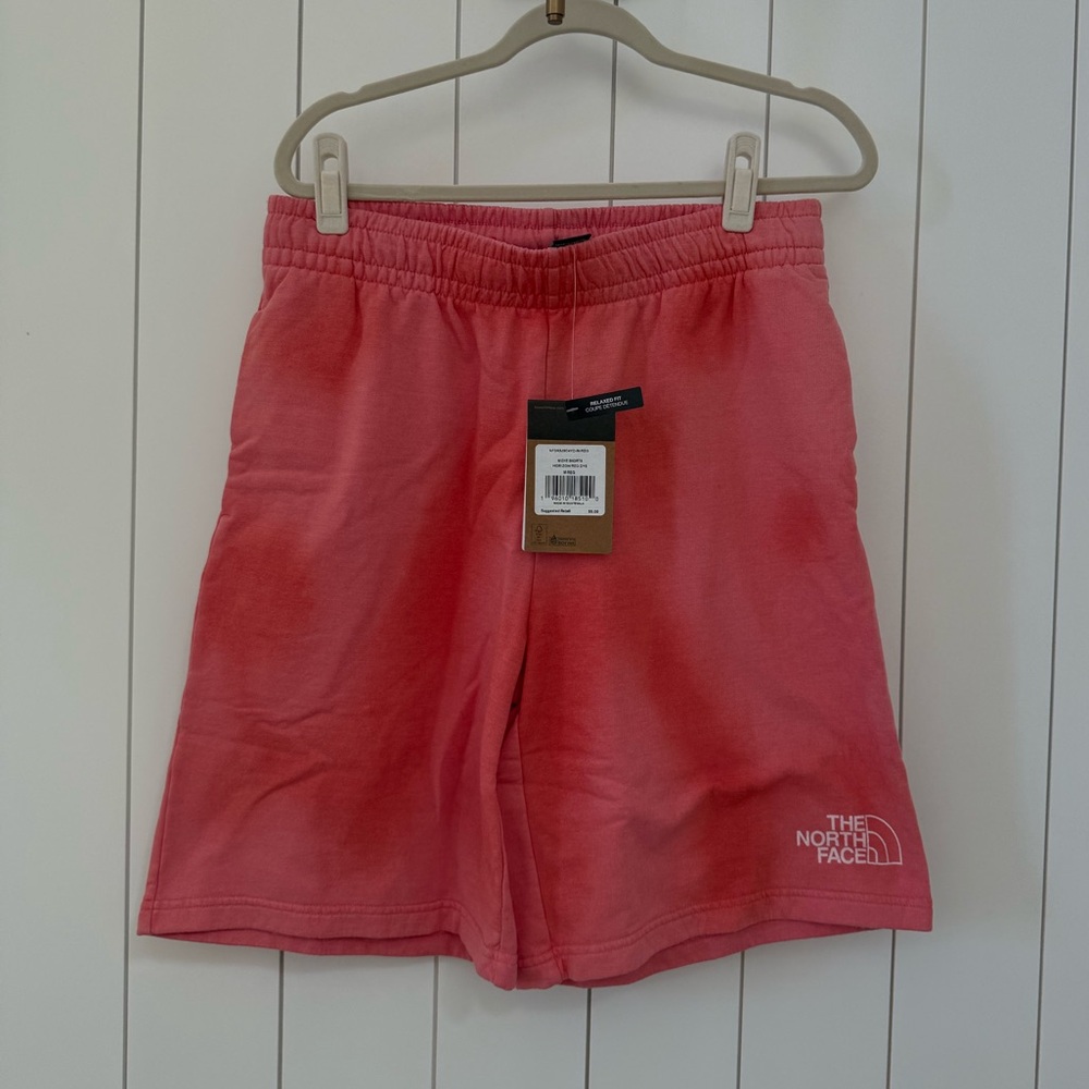NWT! North Face Men’s Horizon Red Dye Shorts, Medium